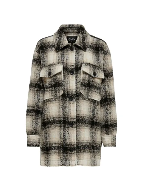 ONLY Melani check-pattern coat