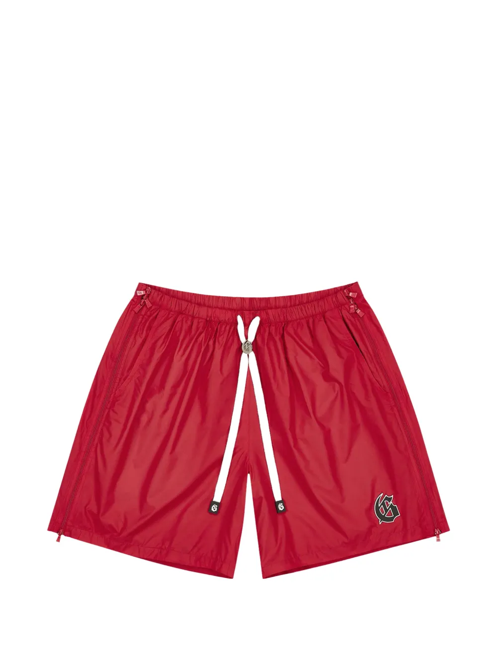 GODSPEED Regatta zip-detail shorts - Rosso