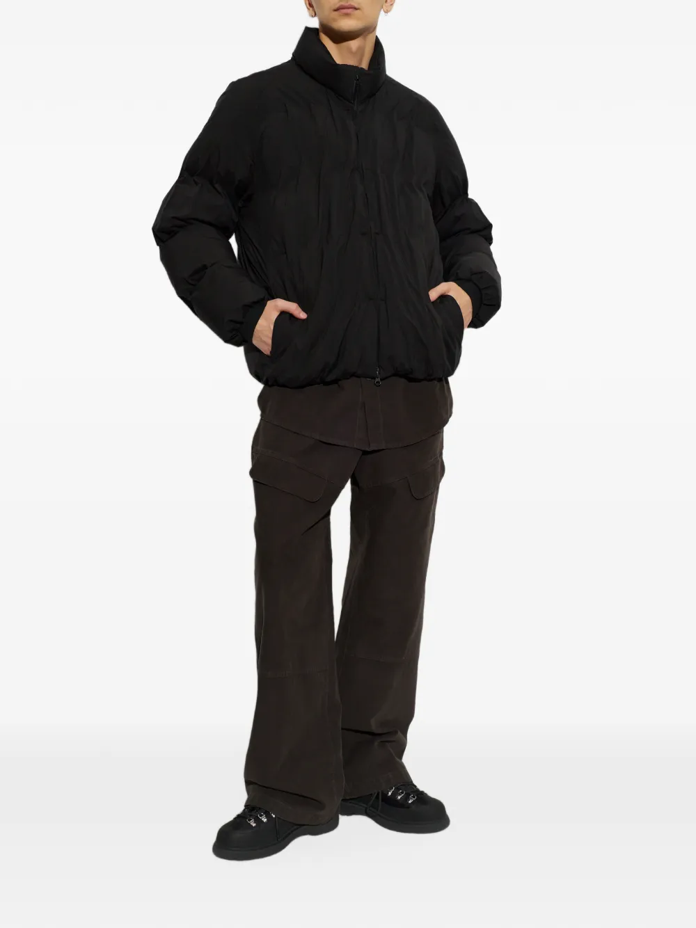 Post Archive Faction down-padded jacket Zwart