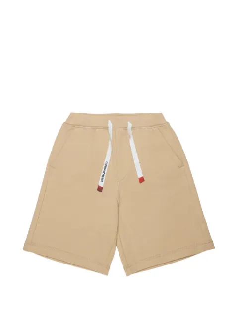 DSQUARED2 KIDS trompe-l'œil drawstring shorts