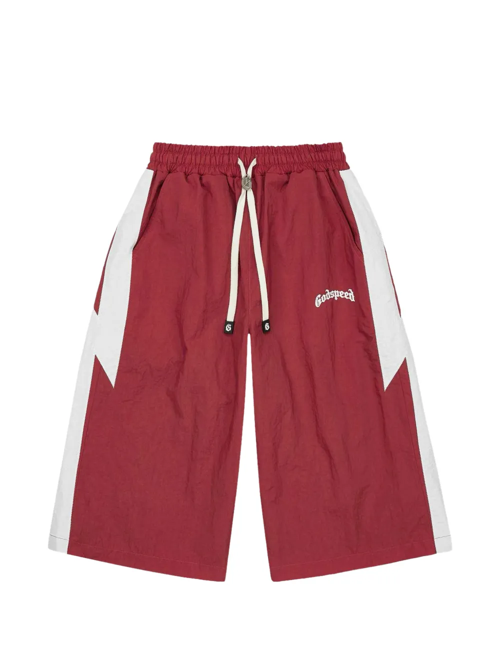 GODSPEED Anvil logo-embroidered track pants - Rosso