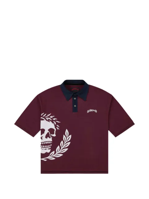 GODSPEED Victor Crest oversized polo shirt