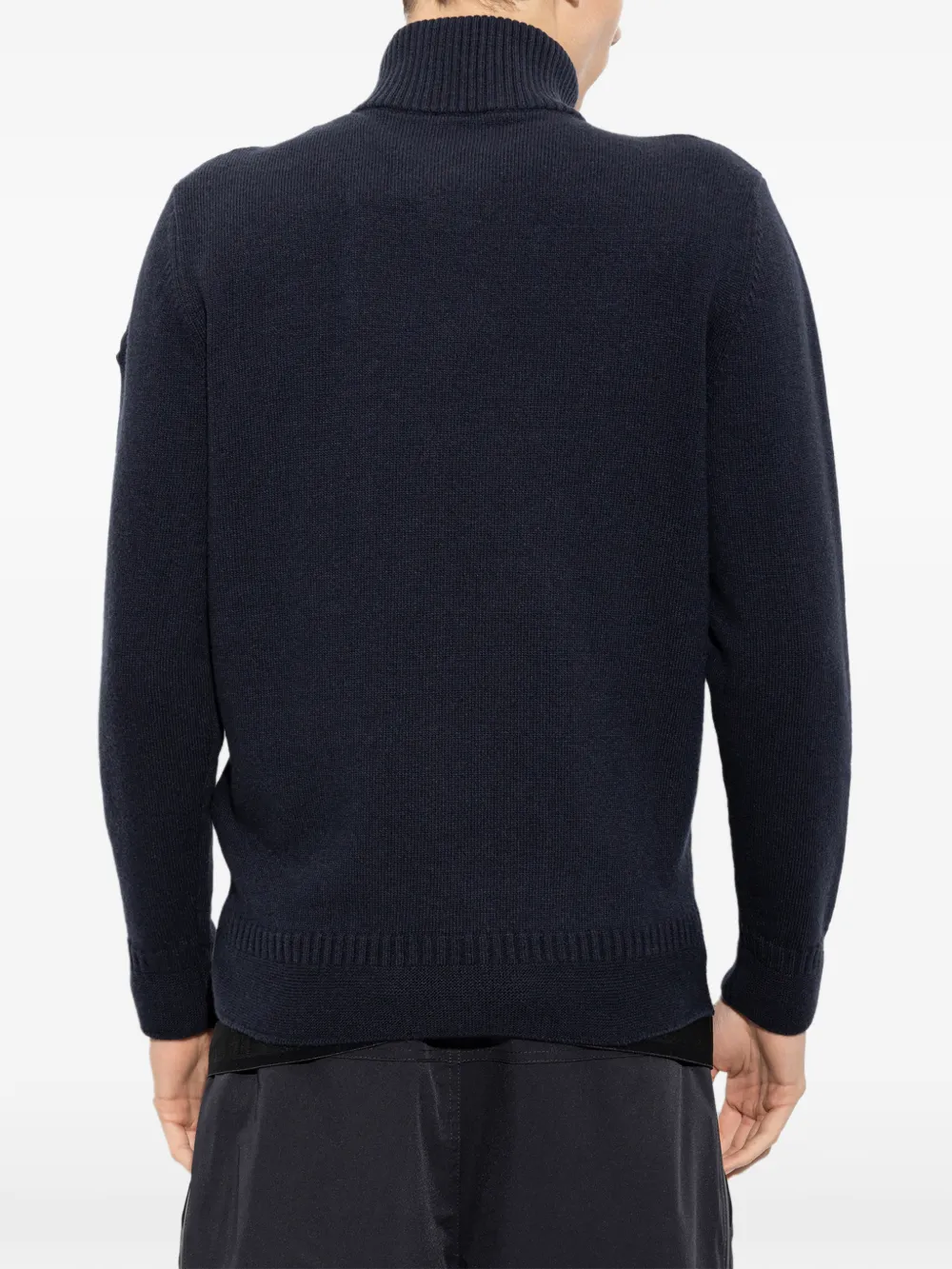 Moncler wool & cashmere blend jumper Blauw