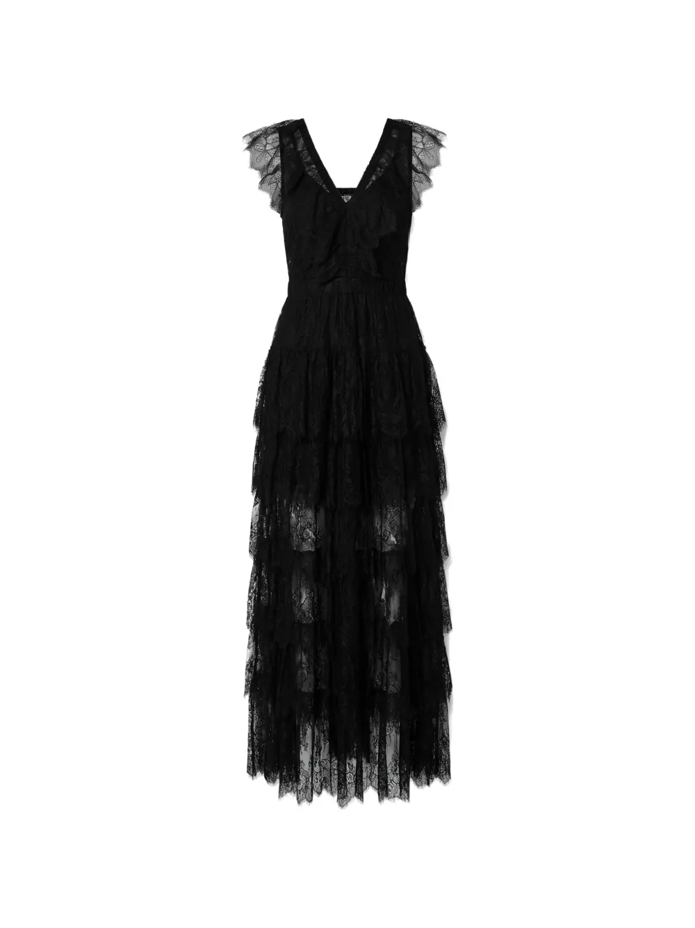 MUNTHE Contessa lace maxi dress - Black