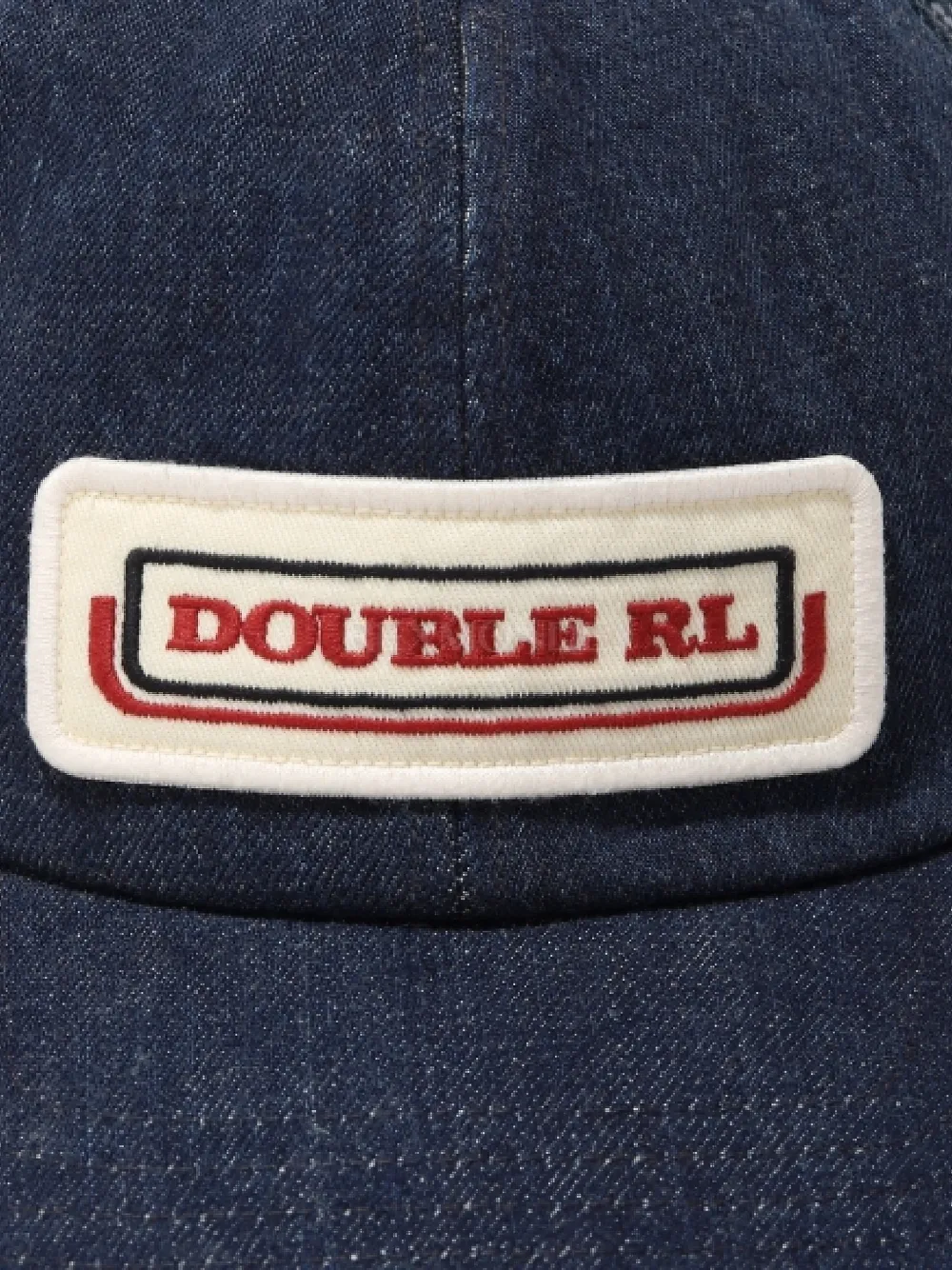 Ralph Lauren RRL logo-patch mesh-panel cap Blauw