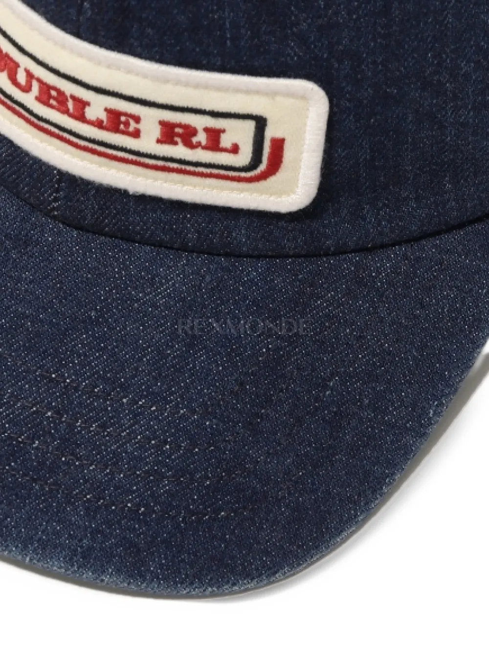 Ralph Lauren RRL logo-patch mesh-panel cap Blauw
