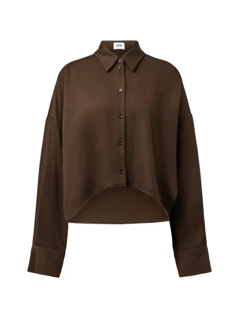 Drykorn Oshia oversized-cropped shirt