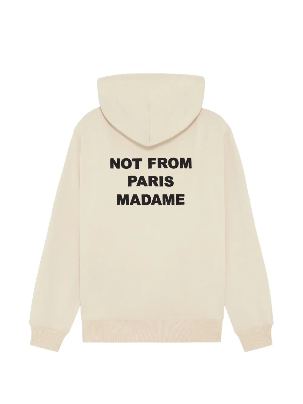 Drôle De Monsieur Not From Paris Madame hoodie Beige