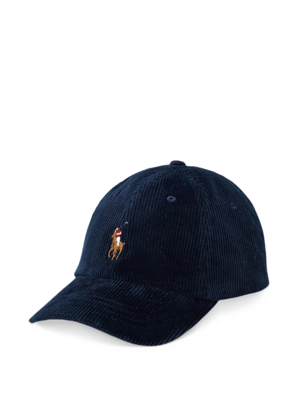 Polo Ralph Lauren corduroy ball cap Blauw