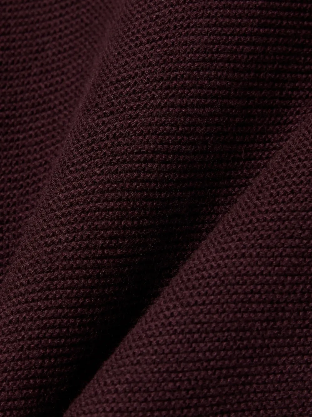 Lacoste cotton and wool blend moss stitch cardigan Rood
