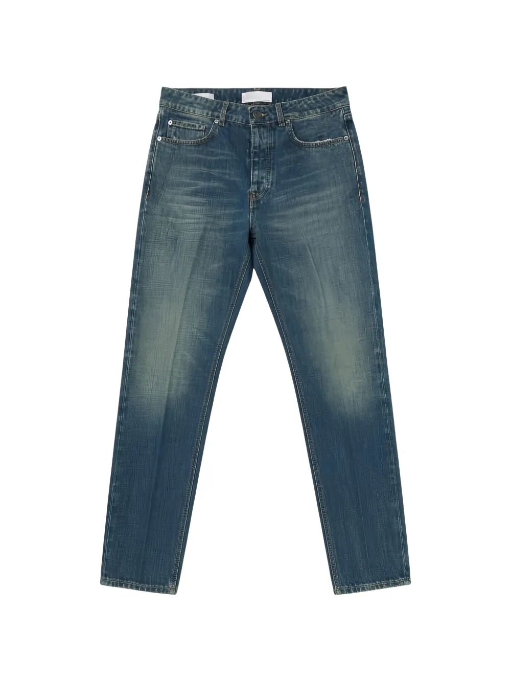 BE ABLE faded straight-leg jeans - Blu