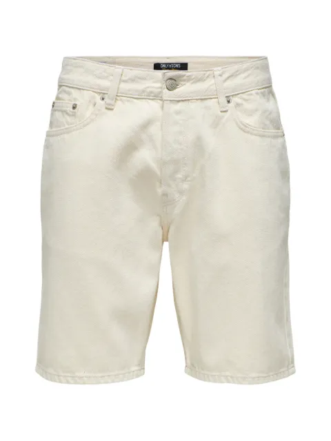 ONLY&SONS|Man Onsedge mid-waist denim shorts