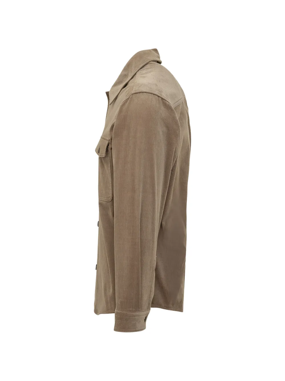 BOSS relaxed-fit blazer in micro-pattern stretch cotton Beige