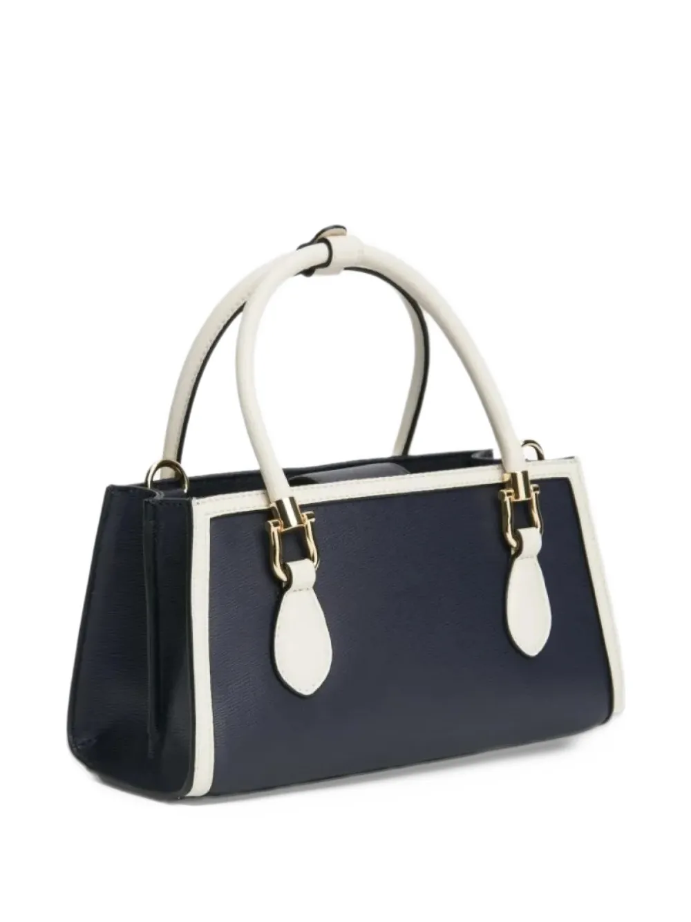 Tommy Hilfiger TH Monogram colour-block shoulder bag Blauw