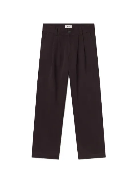 AGOLDE Slater pleated cotton trousers