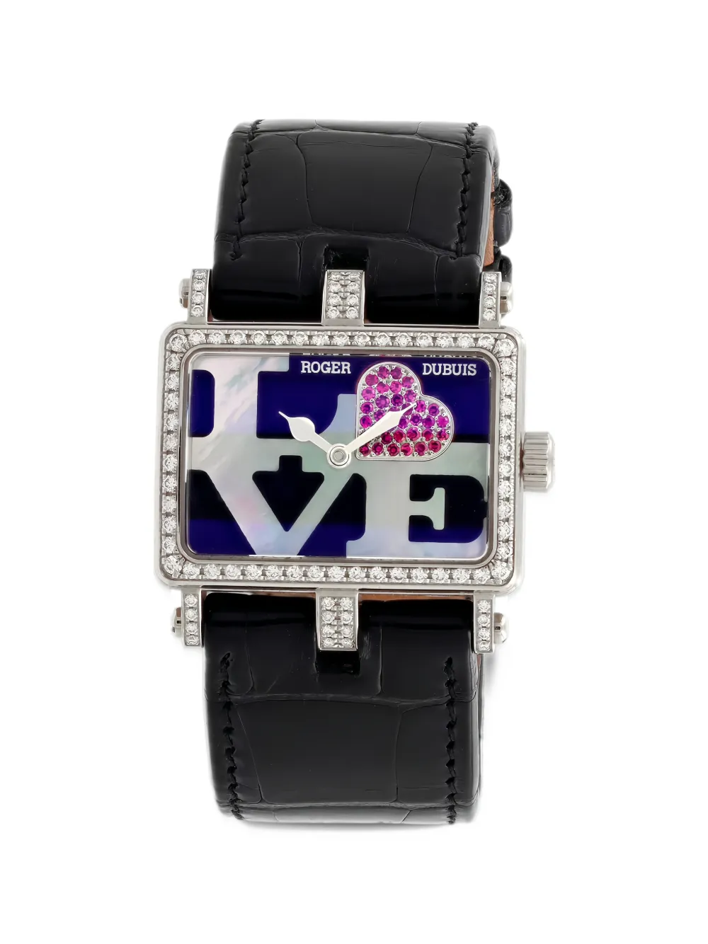 Roger Dubuis Too Much diamond 30mm watch - Blu