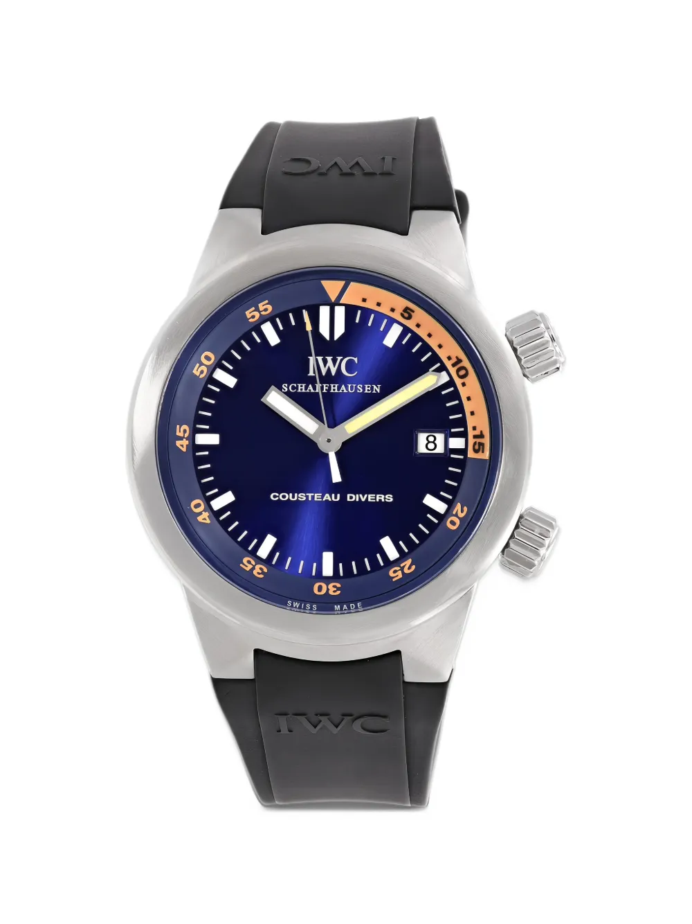 IWC Schaffhausen 2004 Aquatimer 41mm watch - Blu