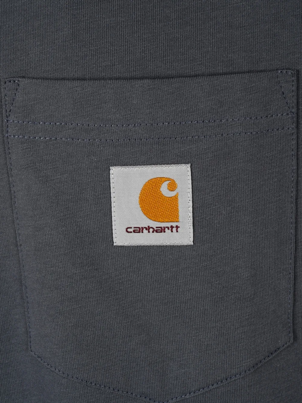 Carhartt WIP T-shirt met logopatch Grijs