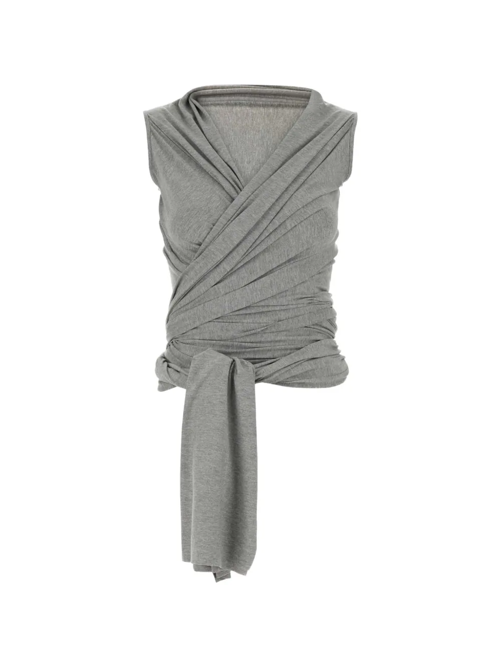 Gimaguas Ashley wrap-design top - Grigio