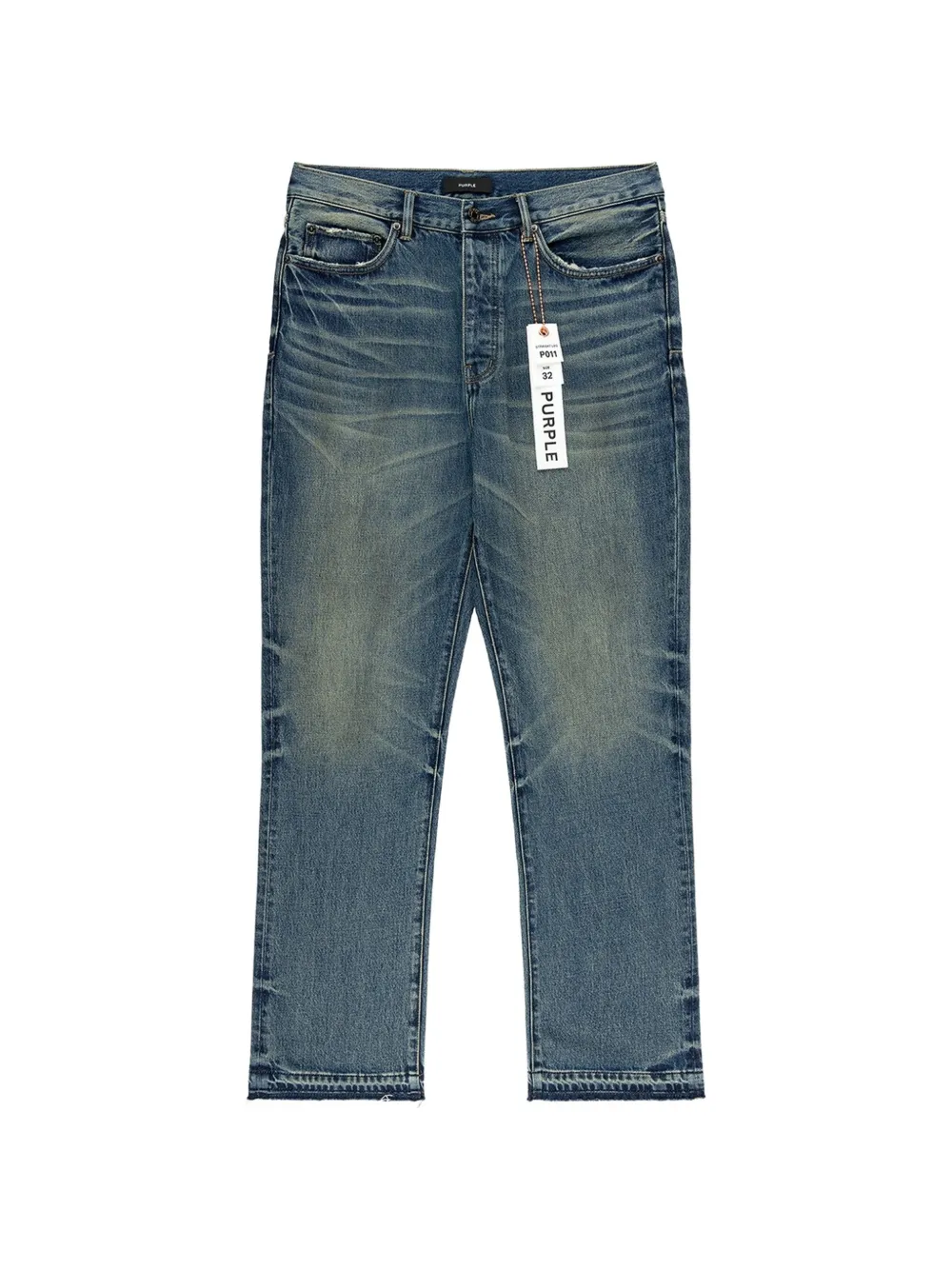 Purple Brand P011 whiskered jeans - Blu