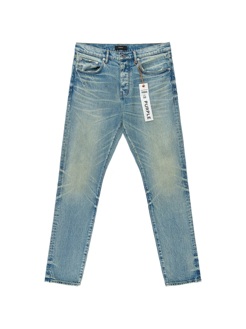Purple Brand P005 skinny-fit jeans Blauw