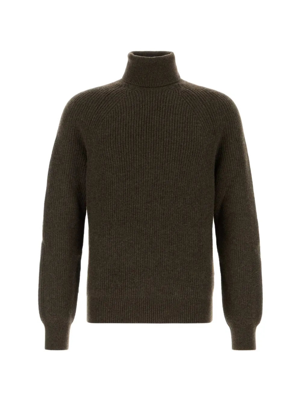 Zegna ribbed-knit sweater Groen
