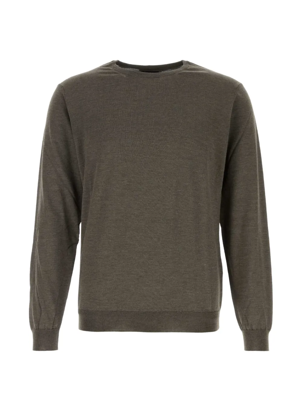 Giorgio Armani crew-neck long-sleeve sweater Bruin