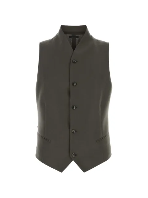 Giorgio Armani chaleco con botones