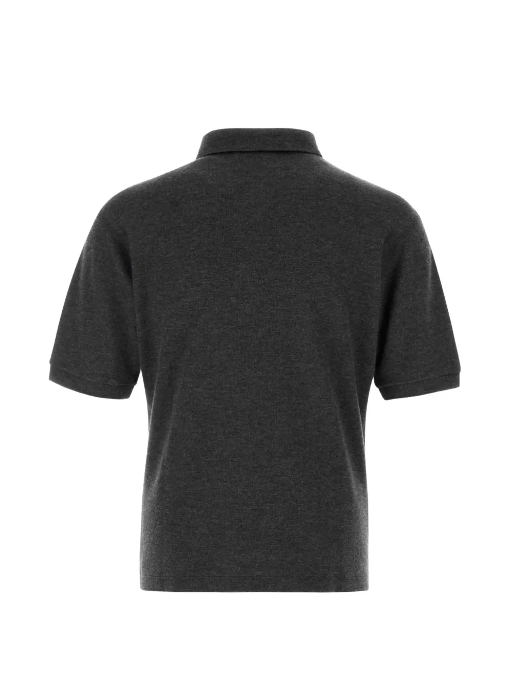 Giorgio Armani cashmere polo shirt Grijs