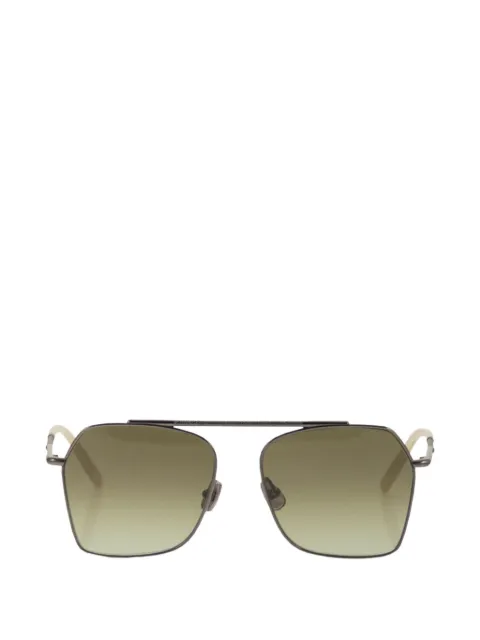Brunello Cucinelli geometric-frame sunglasses