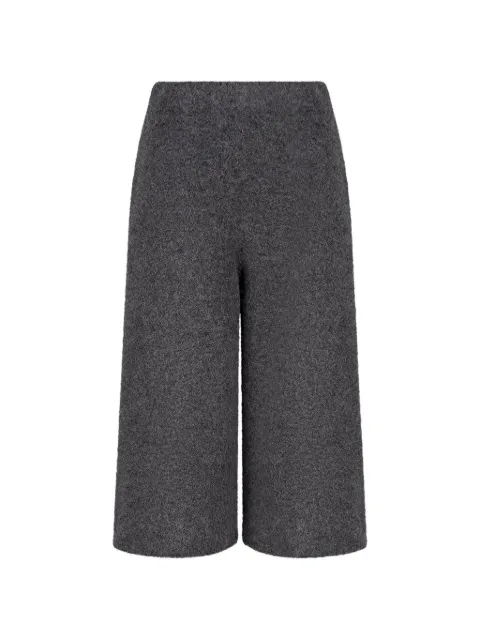 Amomento brushed-knit culotte trousers