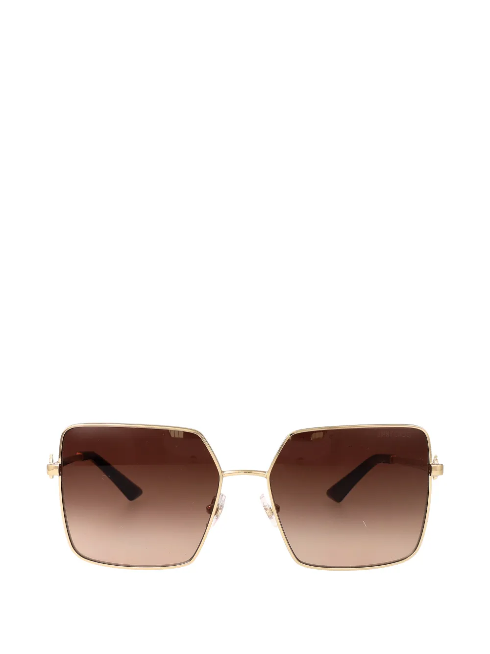 Jimmy Choo Eyewear JC logo square-frame sunglasses Goud