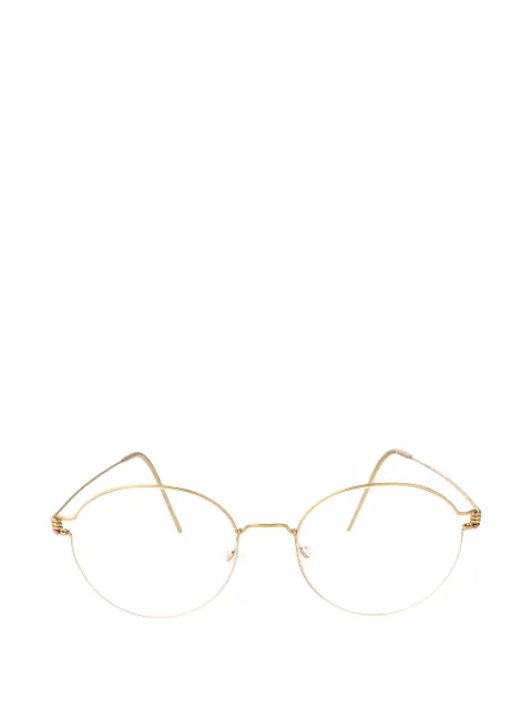 Lindberg Panto round-frame glasses