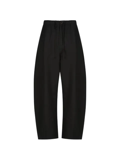 Amomento elasticated drawstring trousers