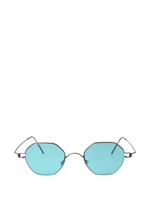Lindberg 8218 geometric-frame sunglasses