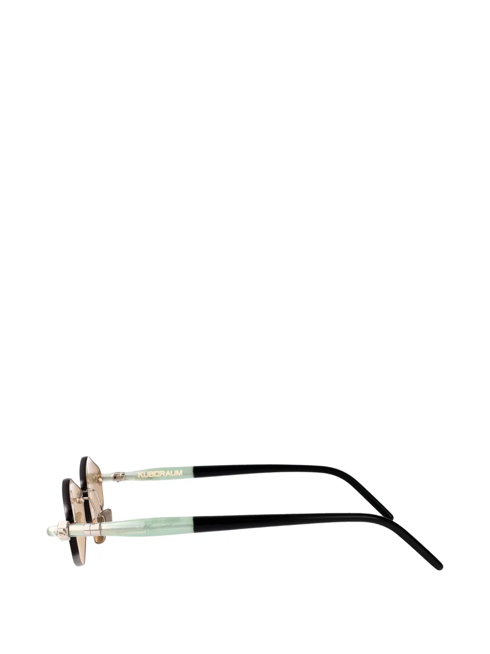 Kuboraum Maske P60 geometric-frame sunglasses Zilver