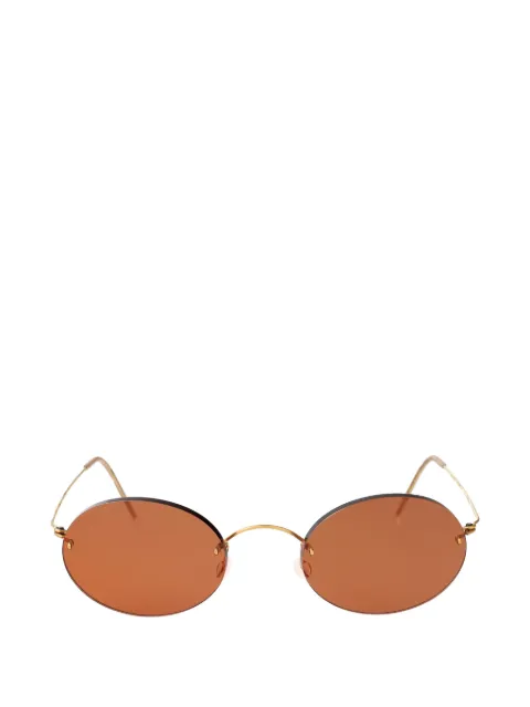 Lindberg 81012 round-frame sunglasses