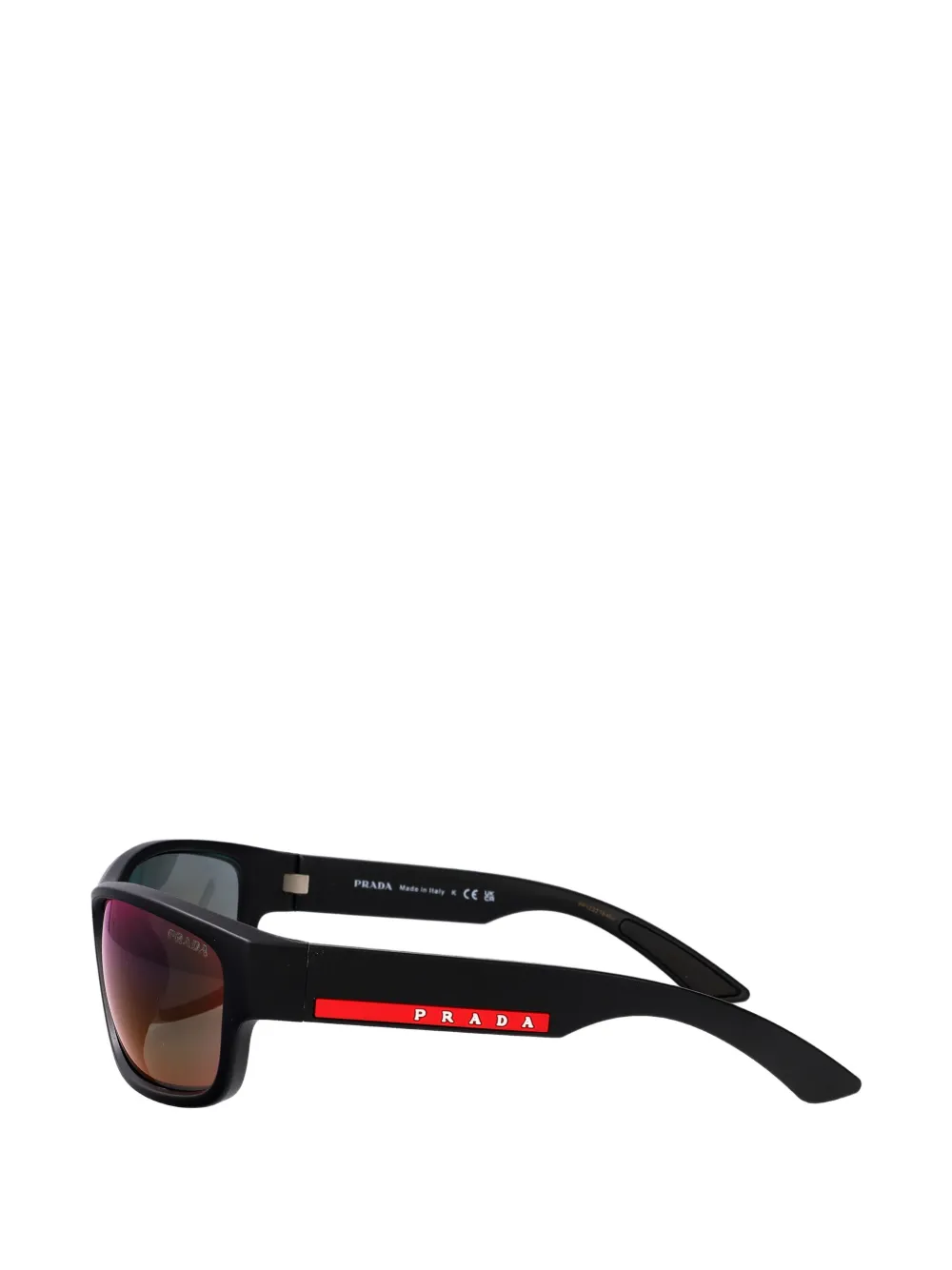 Prada Eyewear Linea Rossa sunglasses Zwart