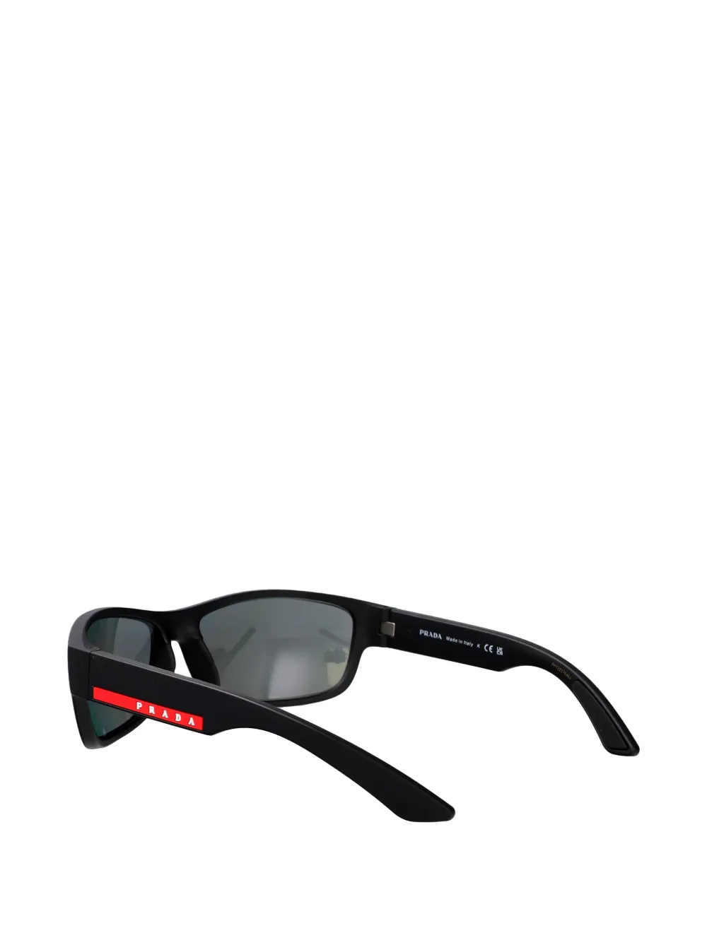 Prada Eyewear Linea Rossa sunglasses Zwart