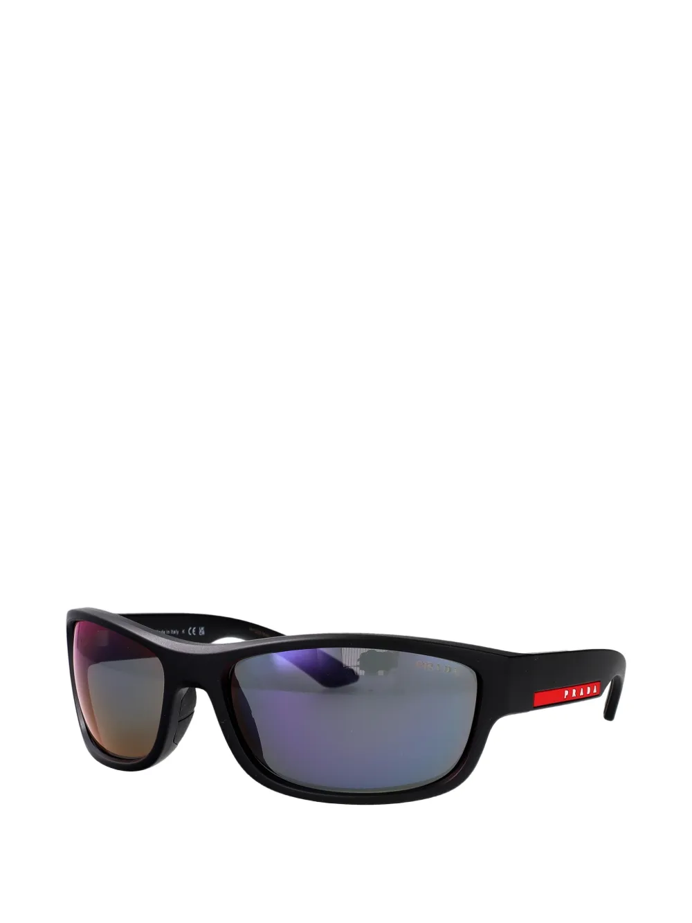 Prada Eyewear Linea Rossa sunglasses Zwart