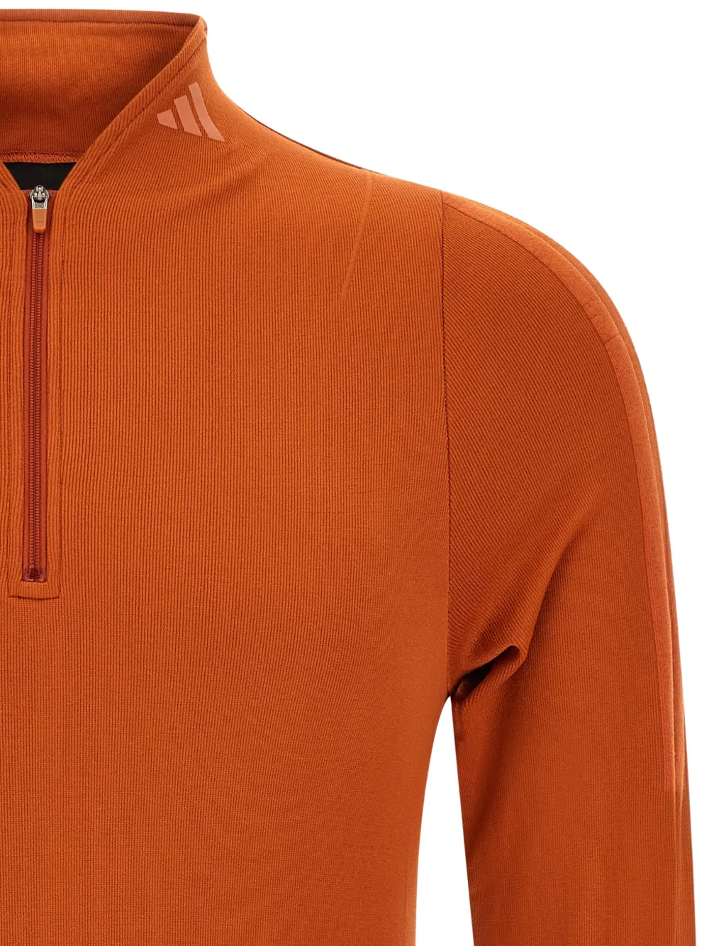 adidas x Entire Studios long-sleeved jersey in plain knit fabric Oranje