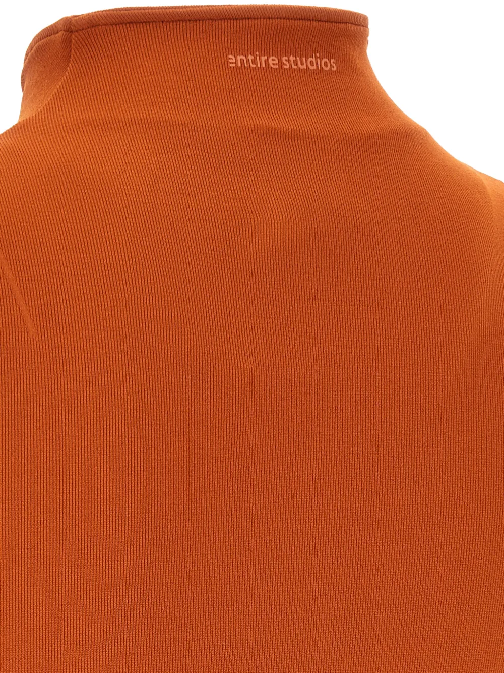 adidas x Entire Studios long-sleeved jersey in plain knit fabric Oranje