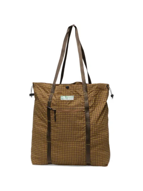 Gramicci Utility check tote bag