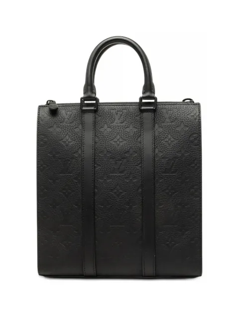 Louis Vuitton Pre-Owned 2010-2026 Monogram Taurillon Sac Plat Cross satchel