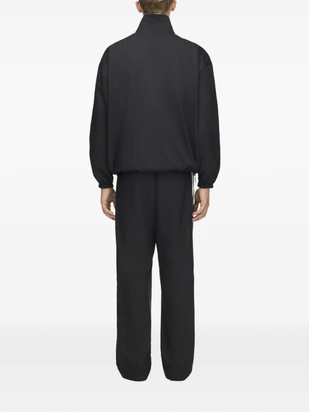 Song For The Mute x adidas side-stripe logo-print track pants Zwart