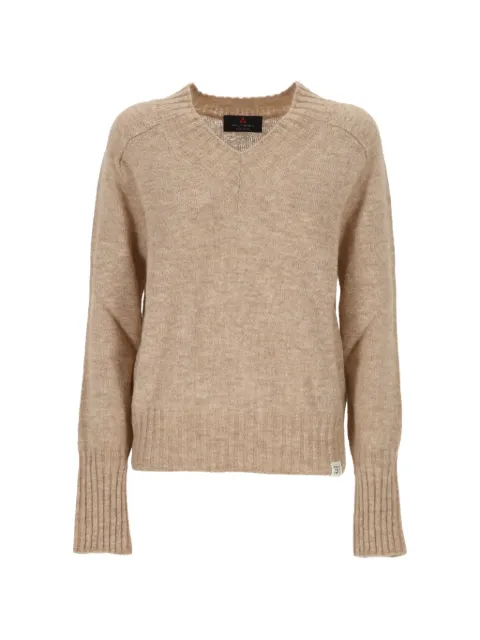 Peuterey V-neck ribbed-trim sweater