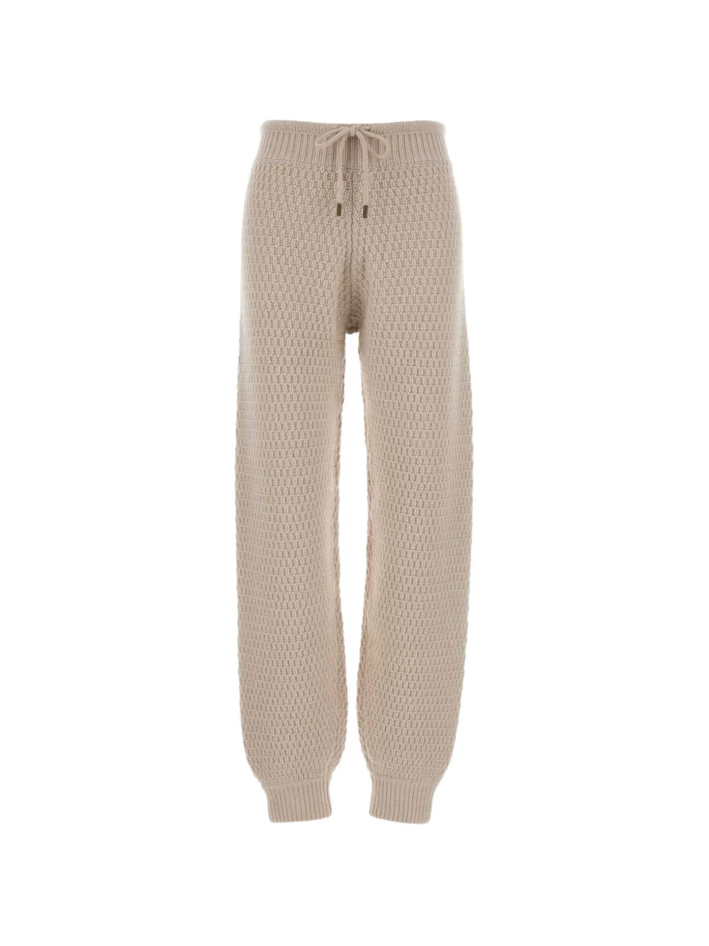 Chloé waffle-knit track pants - Toni neutri