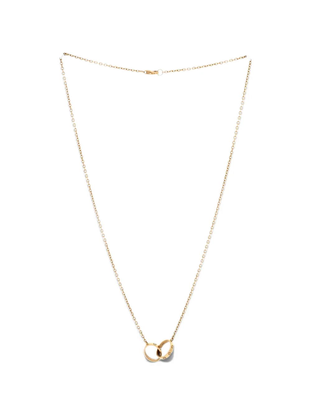 Cartier Love Interlocking 18K Yellow Gold necklace - Oro
