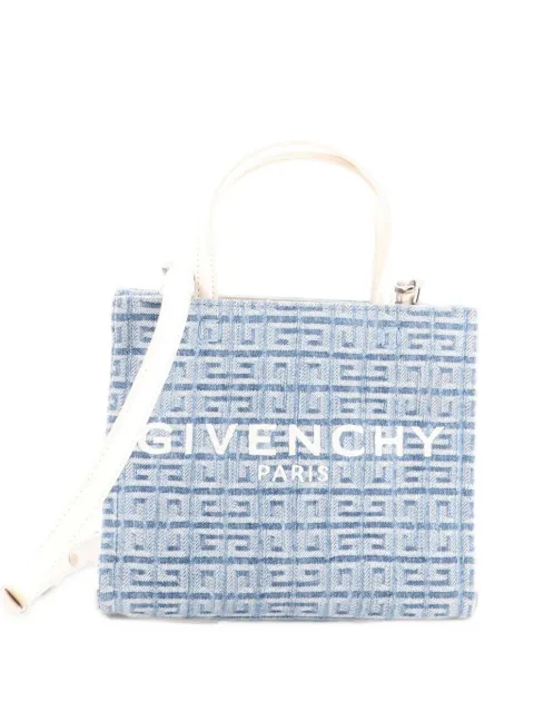 Givenchy Pre-Owned G- 4G Denim Mini tote bag