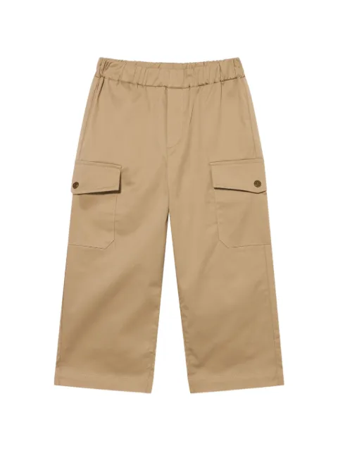 Roberto Cavalli Junior logo-plaque cargo pants